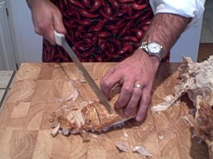 nov-16-2008-vid00058_9 How To Cook and Carve a Thanksgiving Turkey Like a Man
